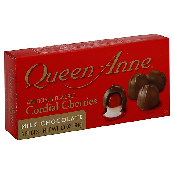 Queen Anne Milk Chocolate Cherry - 3.3OZ