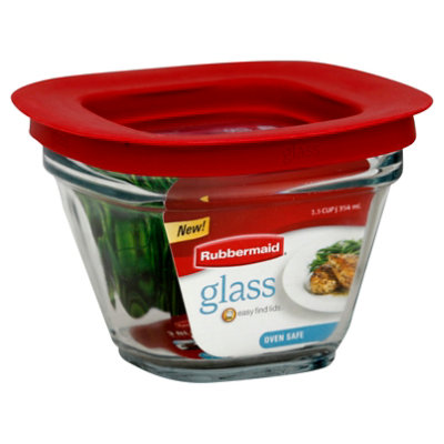 Rbrmd 1.5 Cup Square Glass - EA - Image 1