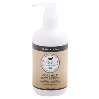 Dionis Body Lotion Goat Milk Vanilla Bean - 8.5 Fl. Oz.