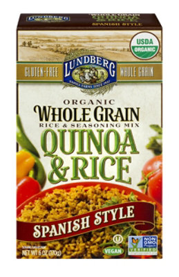 Lundberg Organic Quinoa Rice Whole Grain Spanish - 6 Oz - Image 6