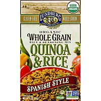 Lundberg Organic Quinoa Rice Whole Grain Spanish - 6 Oz - Image 1