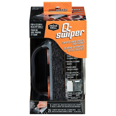 Q Swiper Grill Cleaner Sweeper Kit - EA - Image 3