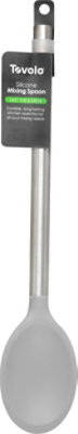 Tovolo Silicone Mixing Spoon - Light Grey - EA - Image 2