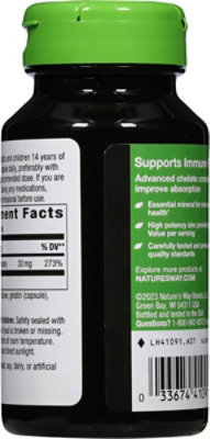 Natures Way Zinc Chelate 30mg - 100 CT - Image 4