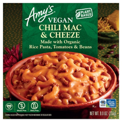 Amys Og Entree Vegan Chili Mac - 9 OZ - Image 3