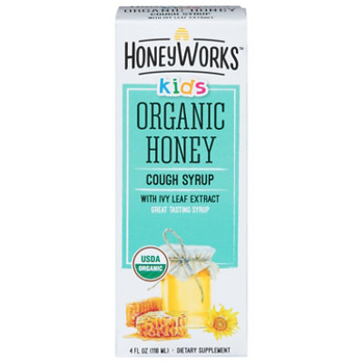 honey  Hwks Kds Honey Syrup - 4 FZ - haggen