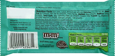 Mars M&m Dark Chocolateolate Mint Candy - 1.5 OZ - Image 5