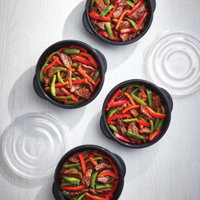 Rubbrmaid Take Alongs Black Round - 4CT - Image 4