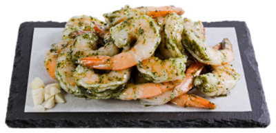 Haggen Garlic Herb Marinated Cooked Snacking Shrimp - 1 lb. - Image 1