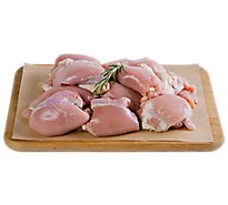 Haggen Chicken Thigh Boneless Skinless No Antibiotics Vegetarian Fed Cage Free VP - 3.5 lbs.