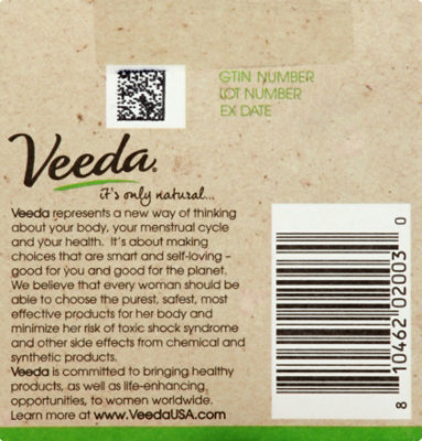 Veeda Tampon Regular - 16 CT - Image 4