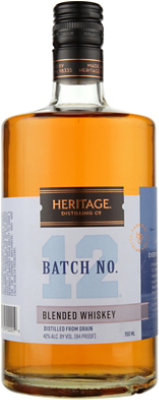 Heritage Dist Wsky Batch - 750 ML - Image 1