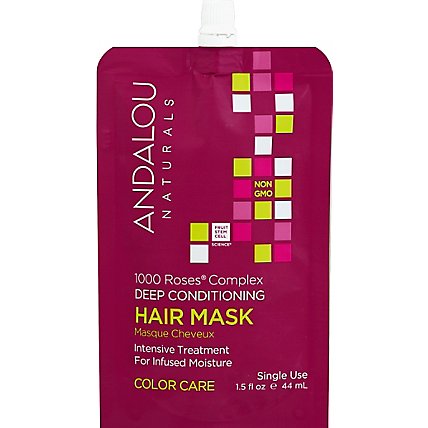 Andalou Naturals Color Care Hair Mask - 1.5 OZ - Image 2