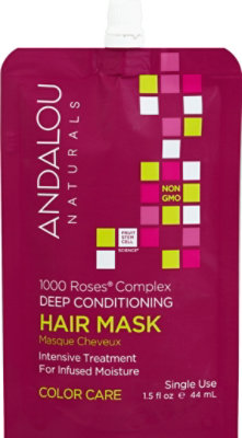 Andalou Naturals Color Care Hair Mask - 1.5 OZ - Image 2