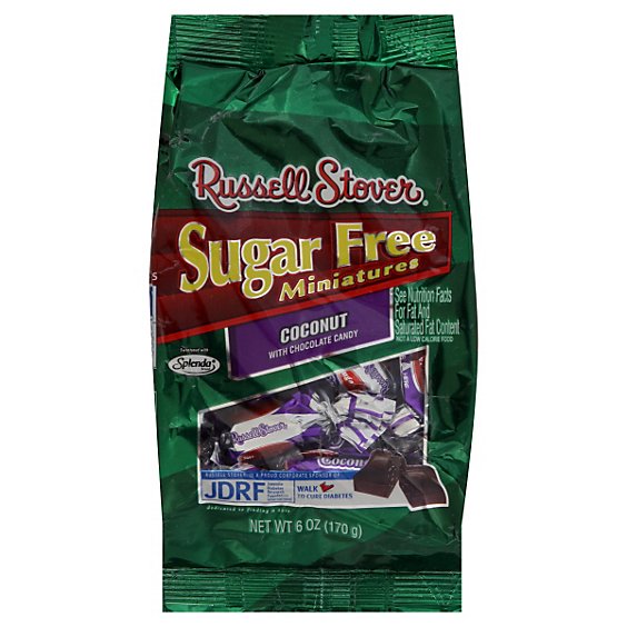 R Stover Candy Box Coconut Sugar Free - 6 OZ