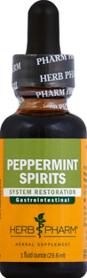 Herb Pharm Peppermint Spirits - 1 FZ - Image 2