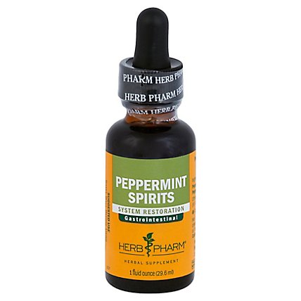 Herb Pharm Peppermint Spirits - 1 FZ - Image 1