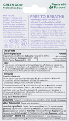 Green Goo Free To Breathe Salve - 1.82 OZ - Image 5