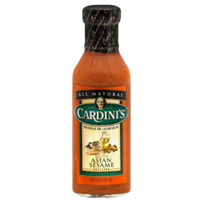 Cardinis Roasted Asian Sesame Salad Dressing 12 Oz - 12 FZ - Image 1