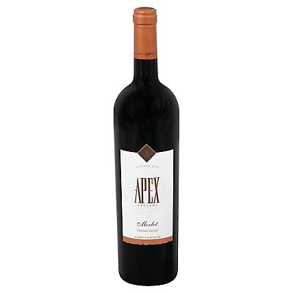 Apex Cellars Merlot Red Wine - 750 Ml - Image 1