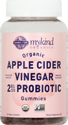 Mykind Organics Dietary Supplement Probiotic Apple Cider Vinegar - Each - Image 2