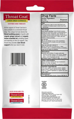 Traditional Medicinals Throat Coat Lemon Ginger Echinacea - 16 CT - Image 4