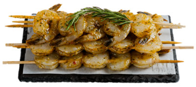 Haggen Rosemary Herb Raw Shrimp Skewer - .25 lb. ea. - Image 1