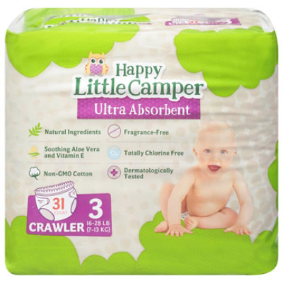 Happy Little Camper Size 3 Diapers - 31 CT - Image 3