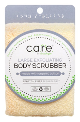 Cleanlogic Large Exfoliating Body Scubber - EA - Image 1