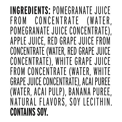 Naked Juice Pomegranate Acai Juice - 15.2 FZ - Image 5
