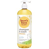 Burts Bees Baby Wash/shampoo - 21 FZ - Image 3