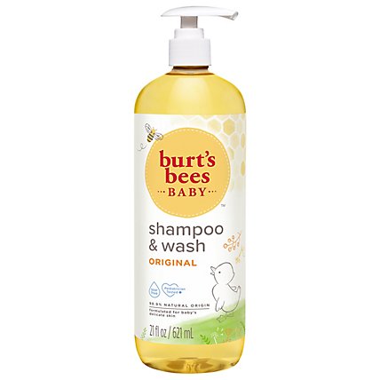 Burts Bees Baby Wash/shampoo - 21 FZ - Image 2