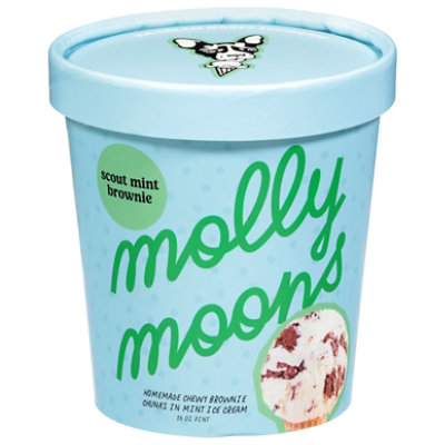 Molly Moon Ice Cream Mint Brownie - 18 OZ - Image 2