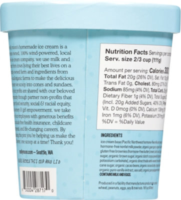 Molly Moon Ice Cream Mint Brownie - 18 OZ - Image 5