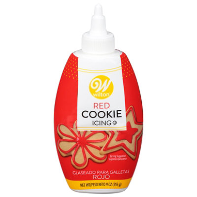 Wilton Red Cookie Icing - 9 OZ - Image 3