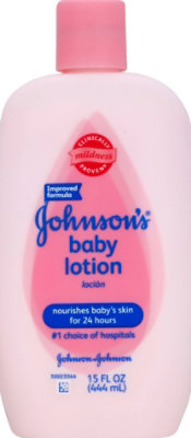 Johnson & Johnson Baby Lotion - 15 FZ - Image 2