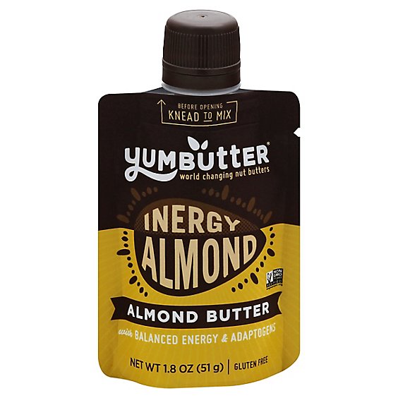 Yumbutter Almond Inergy - 1.8 OZ