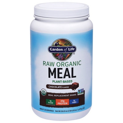 Garden Of Life Raw Meal Chocolate - 35.9 OZ - Image 2