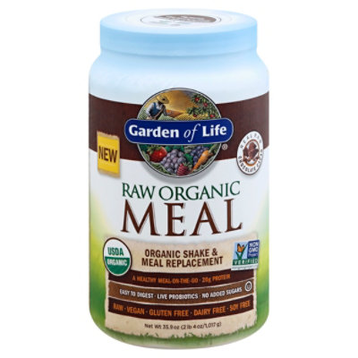 Garden Of Life Raw Meal Chocolate - 35.9 OZ - Image 1