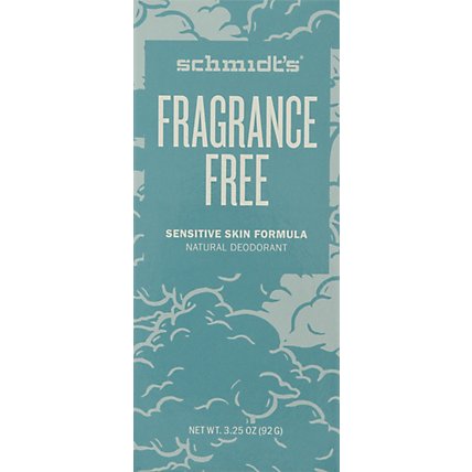 Schmidts Fragrance Free Sensitive Skin - 3.25 OZ - Image 2