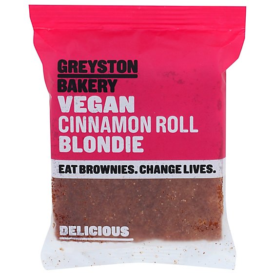 Greystone Cinnamon Roll Blondie Vegan - 2.5 OZ