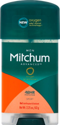 Mitchum Clear Gel Sport Anitperspirant - 2.25 OZ - Image 2