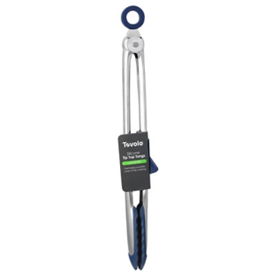 Tovolo Tip Top Tongs Dark Blue - EA - Image 1