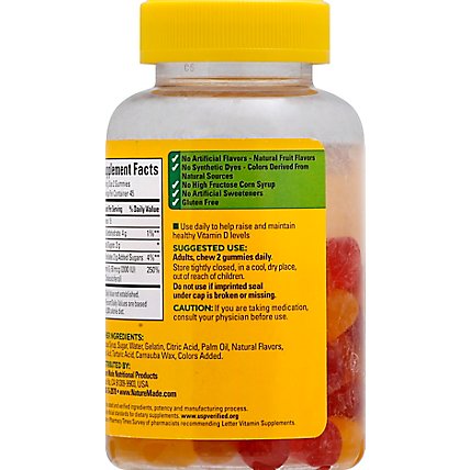 Nm Vitamin D Gummy - 90 CT - Image 5