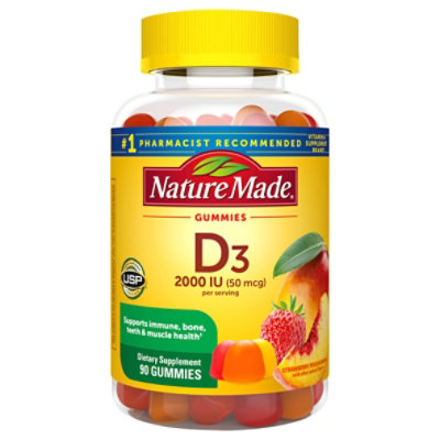 Nm Vitamin D Gummy - 90 CT - Image 1