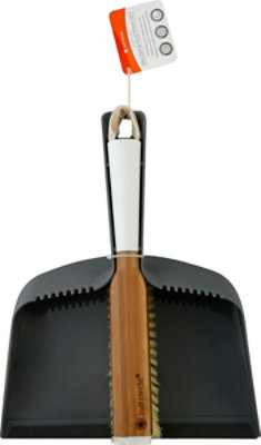 Full Circle Clean Team Brush & Dustpan Set White - Image 2