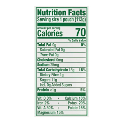 Happy Baby Organics Stage 2 Apples Spinach & Kale Pouch - 4 Oz - Image 4