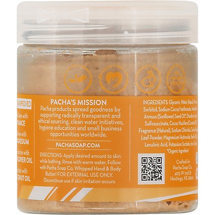 Pacha Soap & Scrub Coconut Papaya - 8 OZ - Image 5