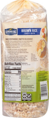 Lundberg Rice Cake Ltslt Brw - 8.5 OZ - Image 6