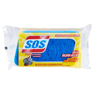 Sos Scrubber All Surface Sponge - 1 CT - Image 1